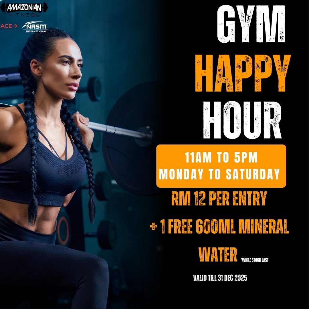 Gym Happy Hour promotion