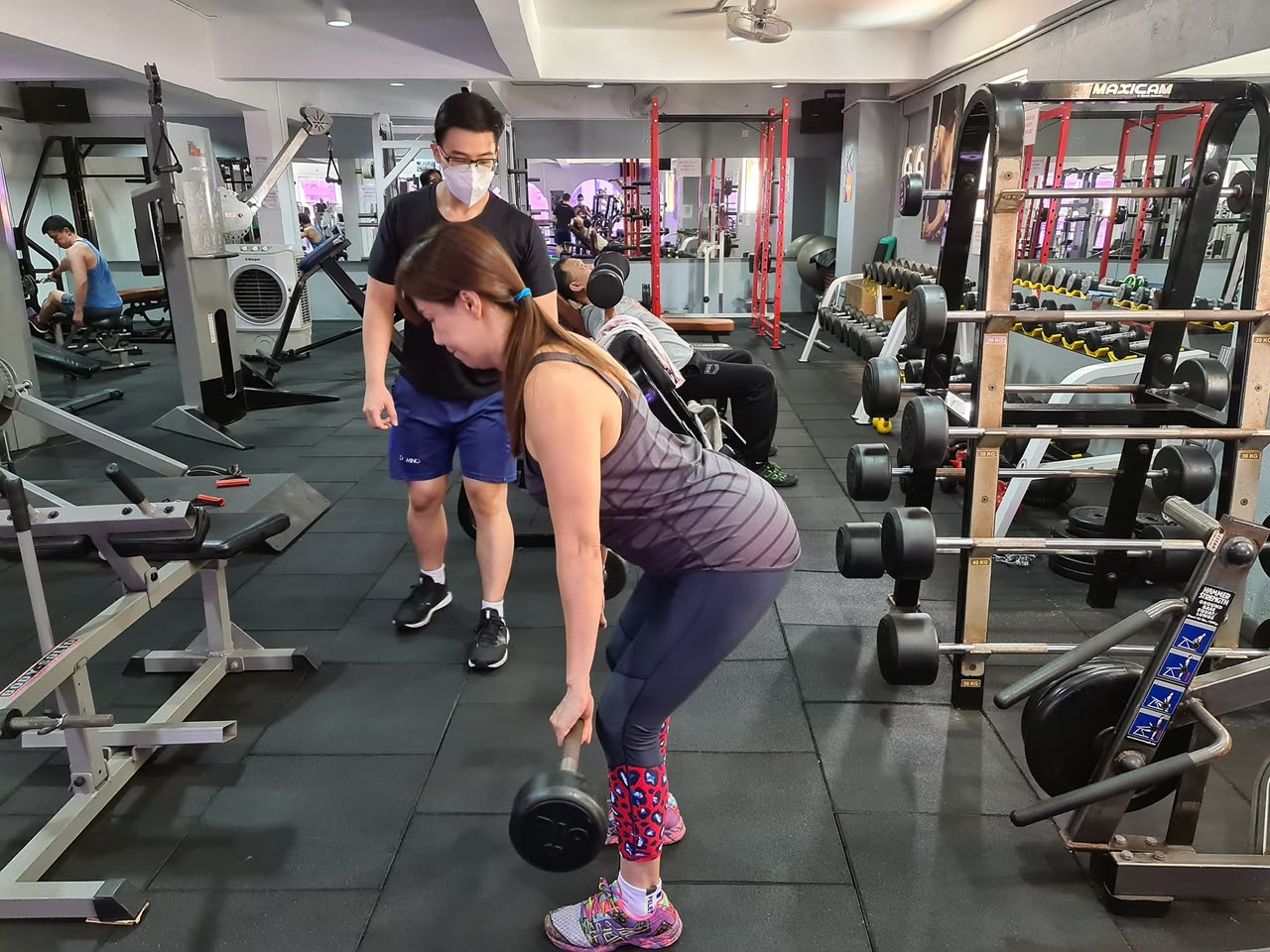 Personal training session